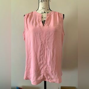 Pink Sleeveless Top